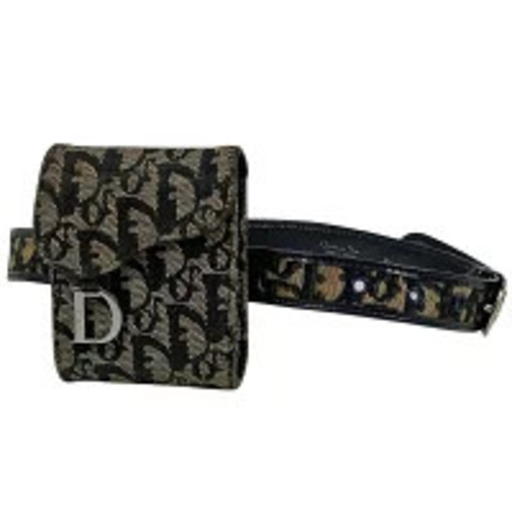 Christian Dior Trotter Waist Bag Saddle Clutch Cigarette Body Belt Bum